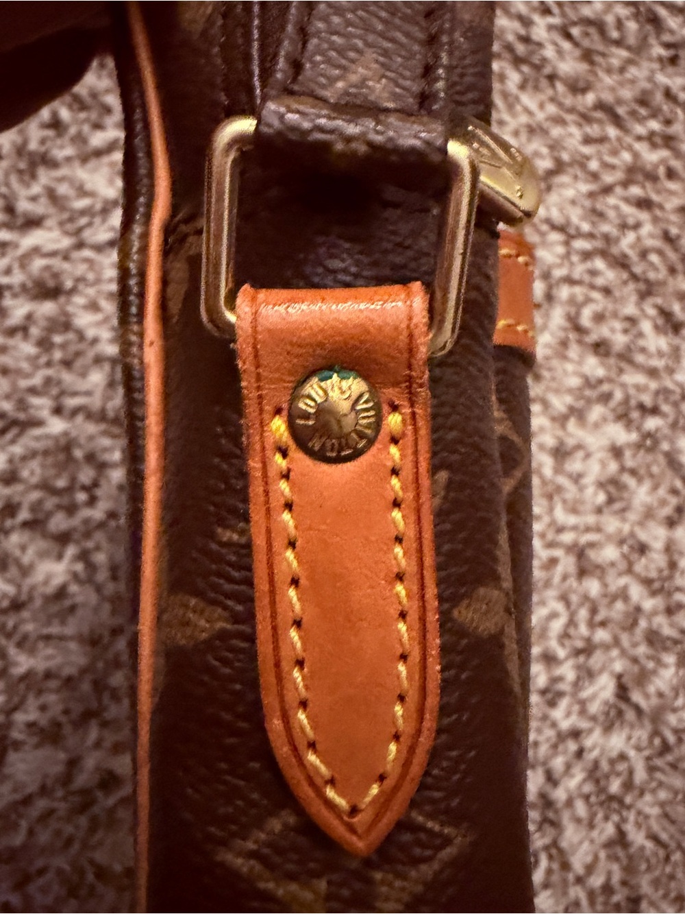 Louis Vuitton Monogram Canvas Crossbody in Brown and Tan - Picture 11 of 12